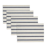 Navy and Beige Striped Placemat