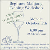 Oct 12th 6:00pm Beginner Mahjong Workshop