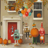 Janet Hill - All Hallow's Eve, Hell's Kitchen Art Print