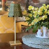 Small Seagrass Shade Cover (Scalloped in Bancha Green)