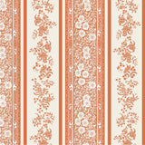 Pumpkin Burleigh Stripe Cocktail Napkin