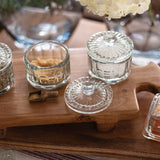 Bistro Glass Jam Jar, Square