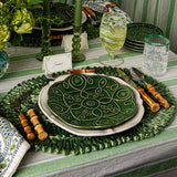 Straw Loop Oval Placemat, Seagrass