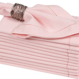 Cotton Dinner Napkins 18x18" - Pink - Set of 4