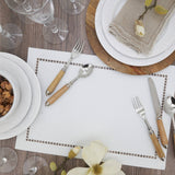 Laser-Cut Hemstitch Placemat