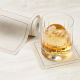 MY DRAP - Natural Linen Cocktail Napkins 50 Units