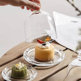 Glass Dome Cloche with Base