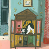 JANET HILL STUDIO - The New Tenant. 8.5"x11" Art Print
