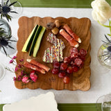 Scalloped Cutting Board, Medium Square