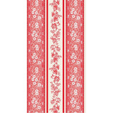 Hester & Cook - Red Burleigh Stripe Guest Napkin