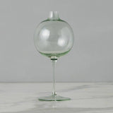 Clear Wine Glass Vase, Small