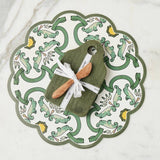 Cheese Board with Spreader, Small, Spruce Green