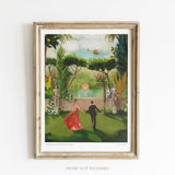 JANET HILL STUDIO - The Kidnapping of Edward Pink The Capture 8.5"x11" Art Print