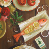 JANET HILL STUDIO - Summer Without A Screen Door 8.5x11