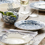 Blue Hibiscus Medium Plate