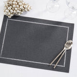 Laser-Cut Hemstitch Placemat