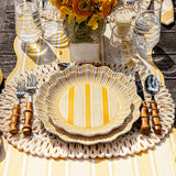 Straw Loop Oval Placemat, whitewash