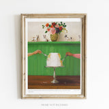 JANET HILL STUDIO - Twelve Days At Penny Fontaine Hotel Day 6 Art Print-8.5 X 11