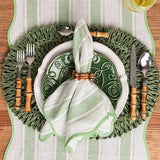 Straw Loop Oval Placemat, Seagrass
