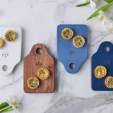 Cheese Board with Spreader, Small, White