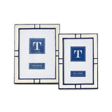 Navy and Cream Photo Frame 4 x 6
