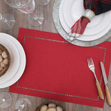 Laser-Cut Hemstitch Placemat
