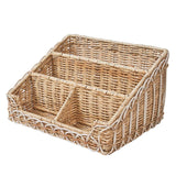 Provence Rattan Stationery Holder - Whitewash