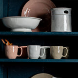 Puro Footed Fruit Bowl - Whitewash