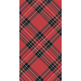 Hester & Cook- Red Plaid Guest Napkin