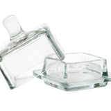 Bistro Glass Jam Jar, Square