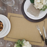 Laser-Cut Hemstitch Placemat