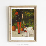Janet Hill - Danielle And The Devil Art Print