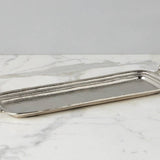 Vintage Metal Hotel Tray, Rectangle