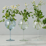 Denim Wine Glass Vase, Medium