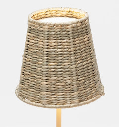 Empire Seagrass Woven Lampshade
