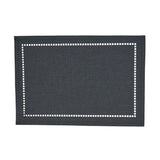 Laser-Cut Hemstitch Placemat