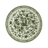 Green Regal Peacock Medium Plate