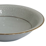 Rental- White Lace/Gold Trim 5 1/2" Small Bowl  (See details for rental)