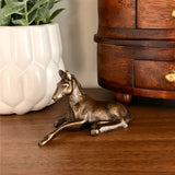 Antiqued Brass Horse