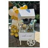 Rental & Delivery- Cart with Wheels for Parties, Weddings & Birthdays – 67"H x 26"L x 22"W