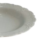 Rental- White Scalloped 9" Pasta Bowl (See details for rental)