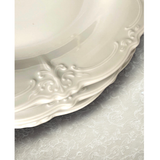Rental- White Scalloped 10" Dinner (See details for rental)