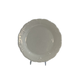 Rental- White Scalloped 7" Small Plate (See details for rental)