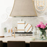 Serving Board, Medium Round, White