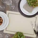 Laser-Cut Hemstitch Placemat