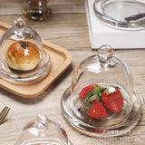 Glass Dome Cloche with Base