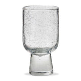 Bubble Glass Footed