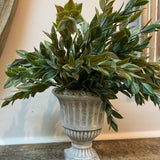 Cement Pedestal Planter Urn