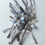 Rental- Vintage Mixed Pattern Flatware (See Details for rental)