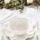 Sophie Conran Floret 8.5" Salad Plate- Creamy White